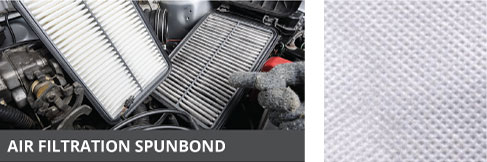 AIR FILTRATION SPUNBOND