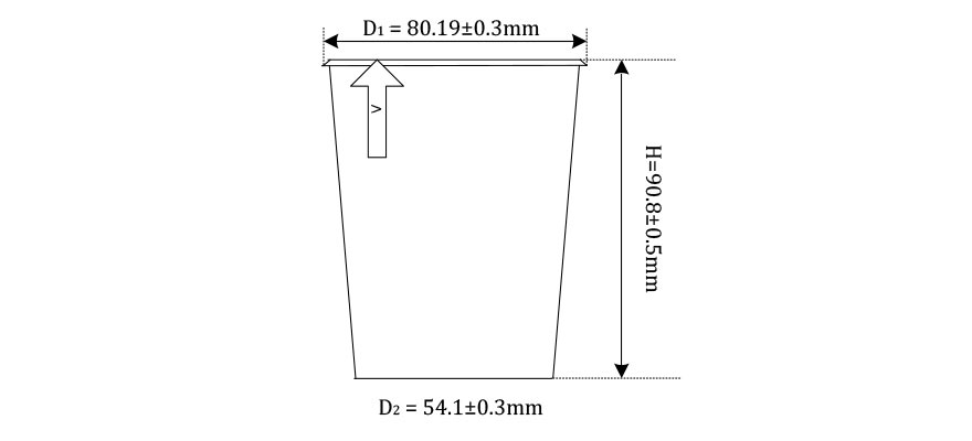 8oz Single Wall 2PE