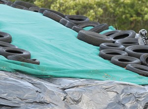 Silage Nonwoven Cover